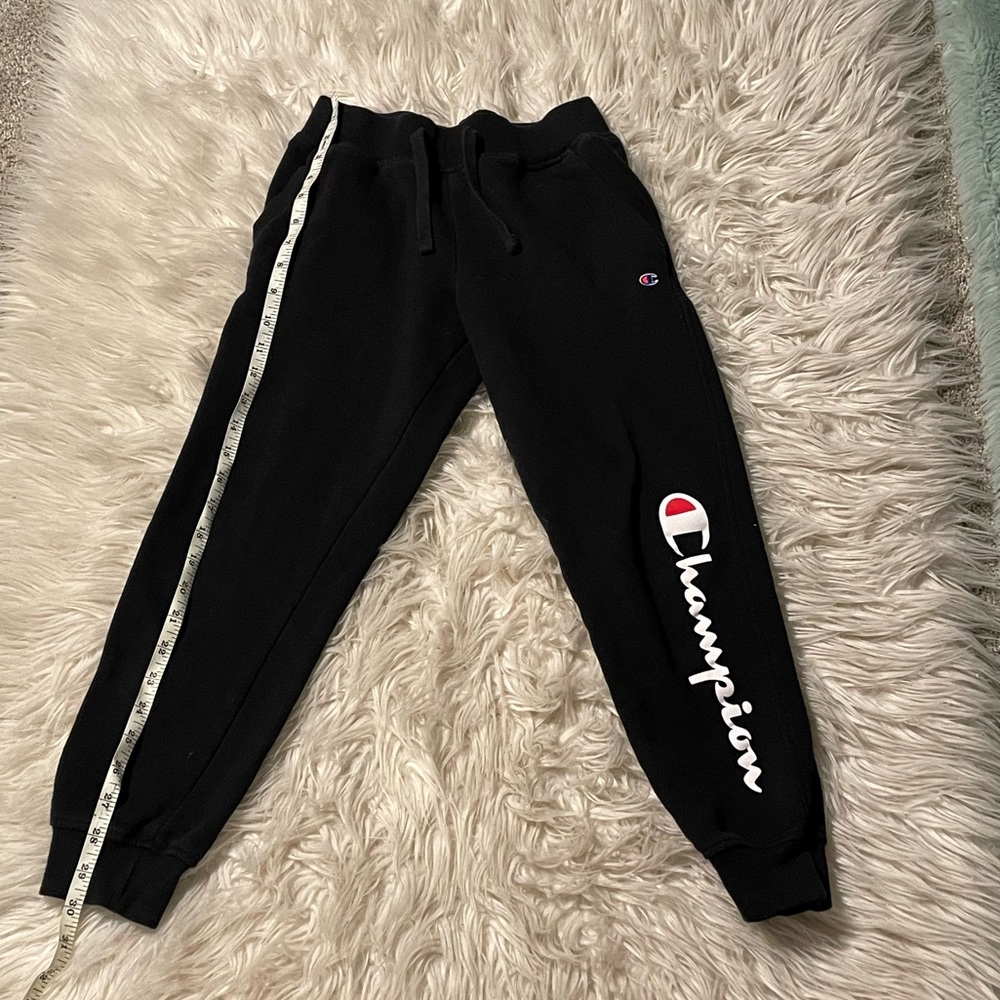 Black Boys Champion Joggers